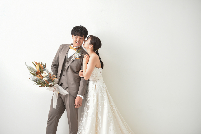 【 ご自宅着付けプラン 】和装1点・プチ自宅撮影+スタジオ撮影プラン、洋装1点・スタジオ撮影