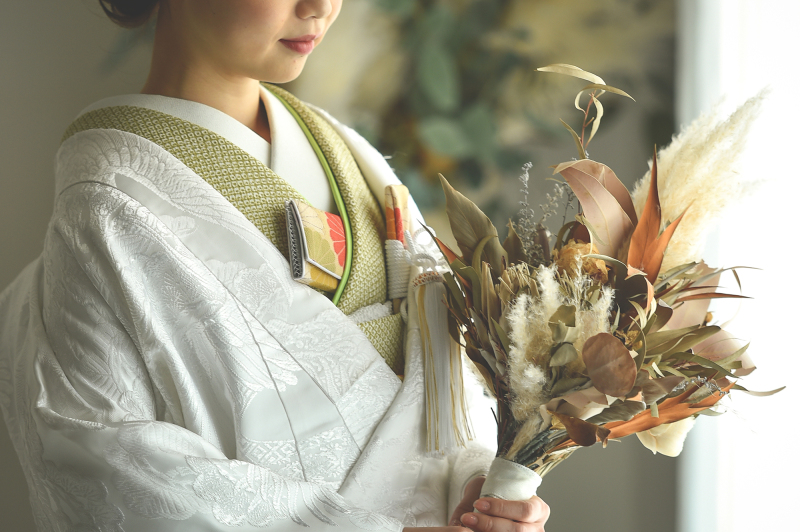 【お洒落な貸切スタジオでNINA風MODERN・STYLE撮影】和装1点のアルバムプランです♪80カット以上撮影!!