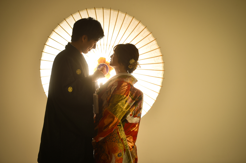【お洒落な貸切スタジオでNINA風MODERN・STYLE撮影】和装1点のアルバムプランです♪80カット以上撮影!!