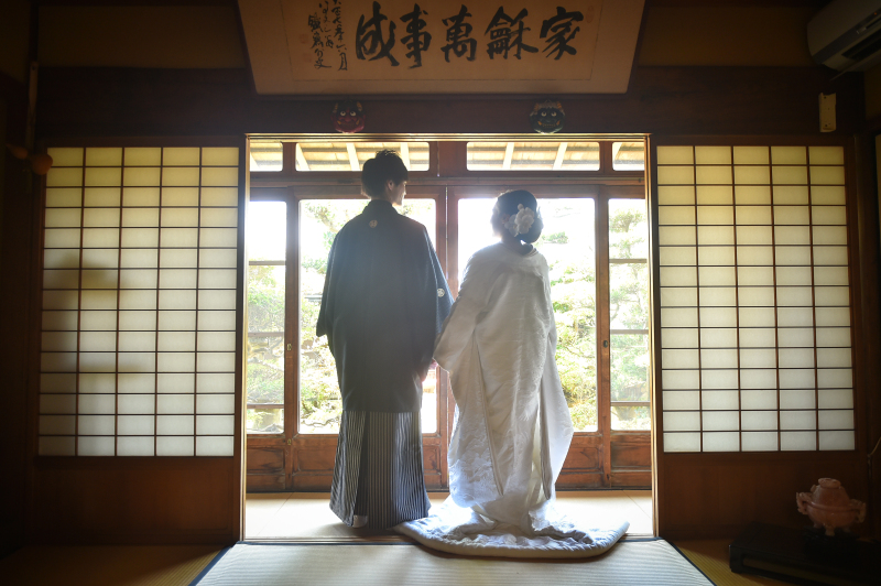 【 ご自宅着付けプラン 】和装1点・プチ自宅撮影+スタジオ撮影プラン