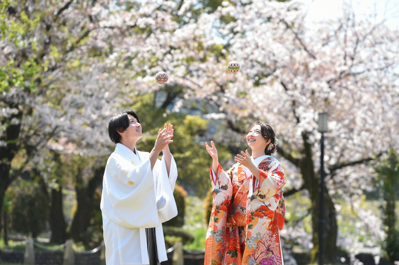 春SAKURAシーズンのご予約開始♪【和装１点　スタジオ＋ロケーション撮影】データ１２０カット以上♪