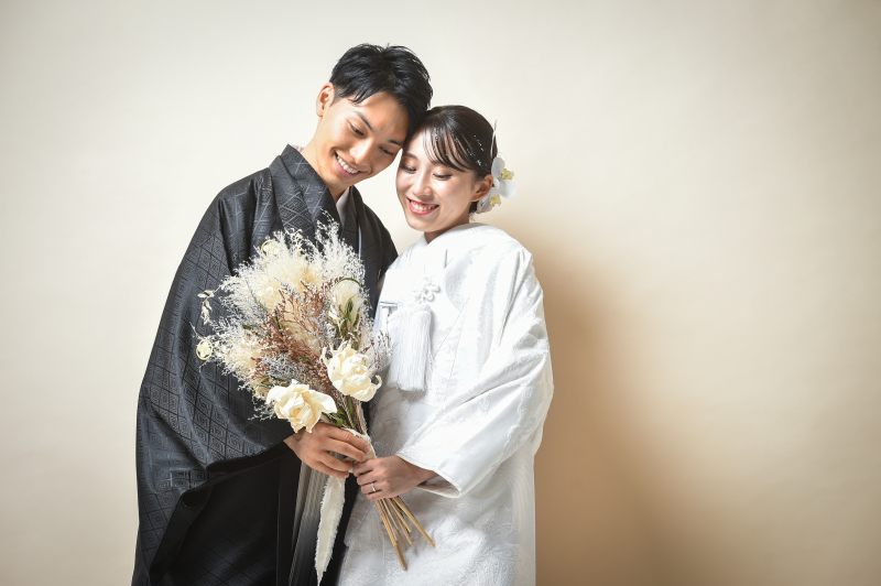 【和装1点・スタジオ】お洒落な貸切スタジオでNINA風MODERN・STYLE撮影、ベーシックプランです♪60カット以上撮影!!