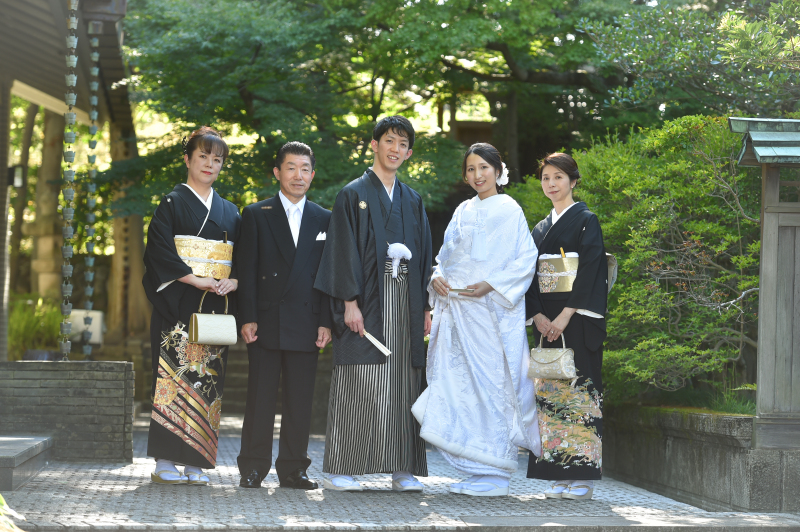 【和装・家族写真多め希望!】結婚は2人だけのことじゃない!大切な家族も一緒にブライダルフォトを楽しみましょう♪