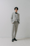 TX04-グレーストライプ＊他店舗在庫