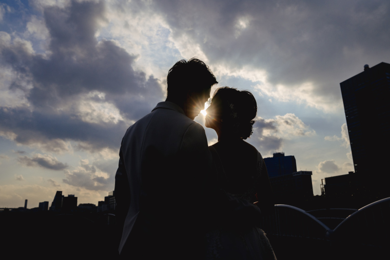 差し込む太陽の光