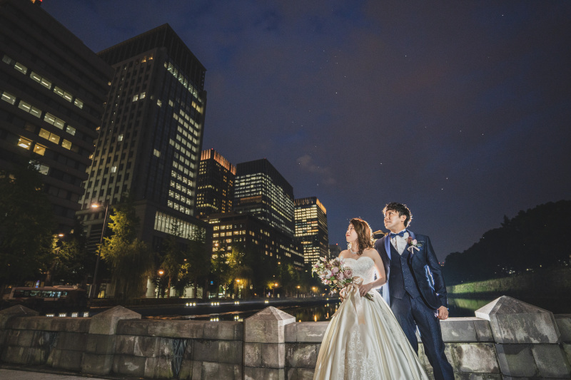 運良く星空も♪