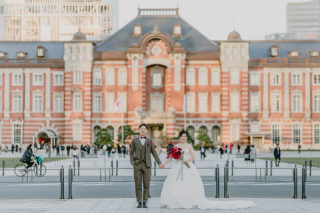 【前撮りパックプラン】東京駅