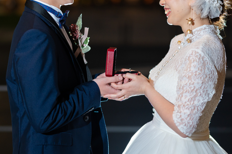 プロポーズシーン