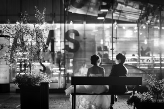 東京駅・丸の内ナイトフォトウェディング
