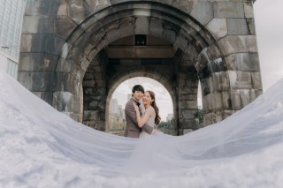 【フォトウェディング】東京駅昼