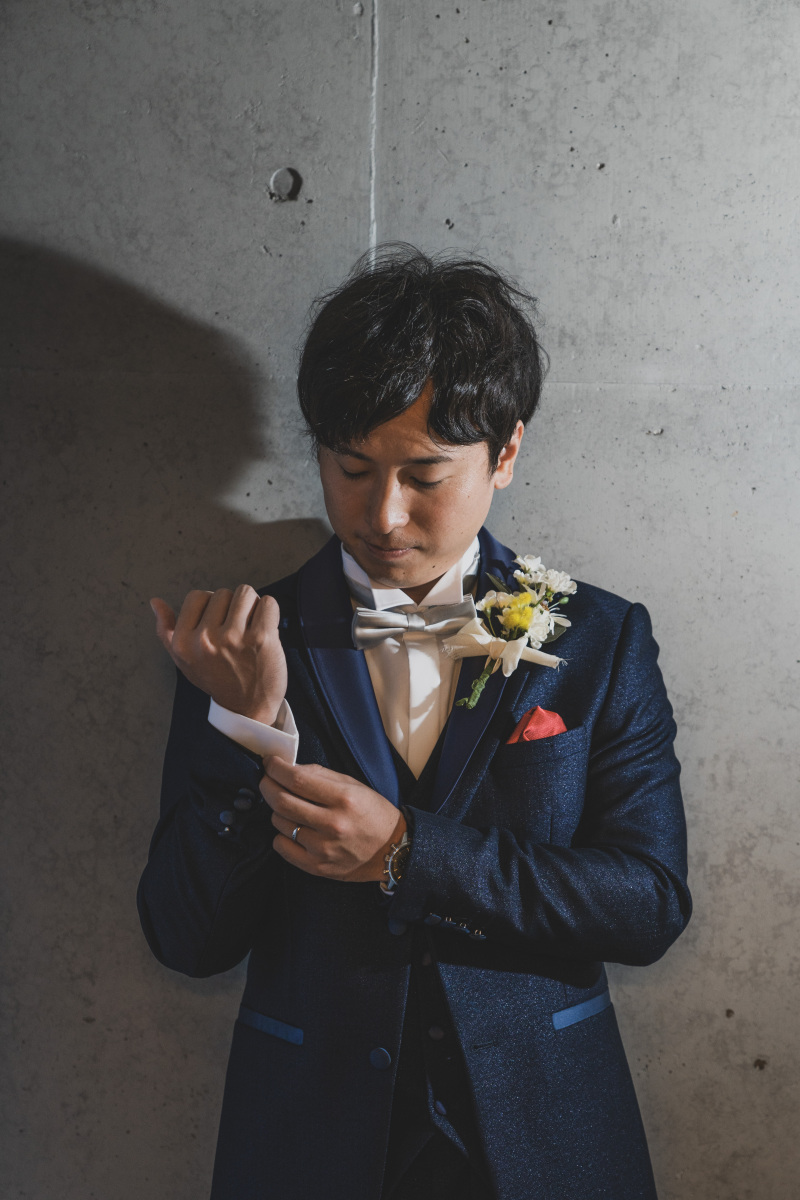 ご新郎さまソロ撮影