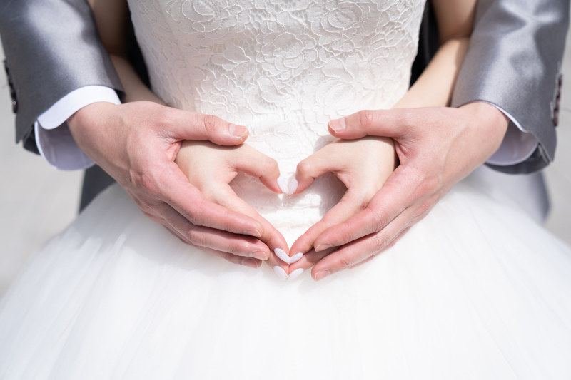 幸せに満ちたマタニティフォト