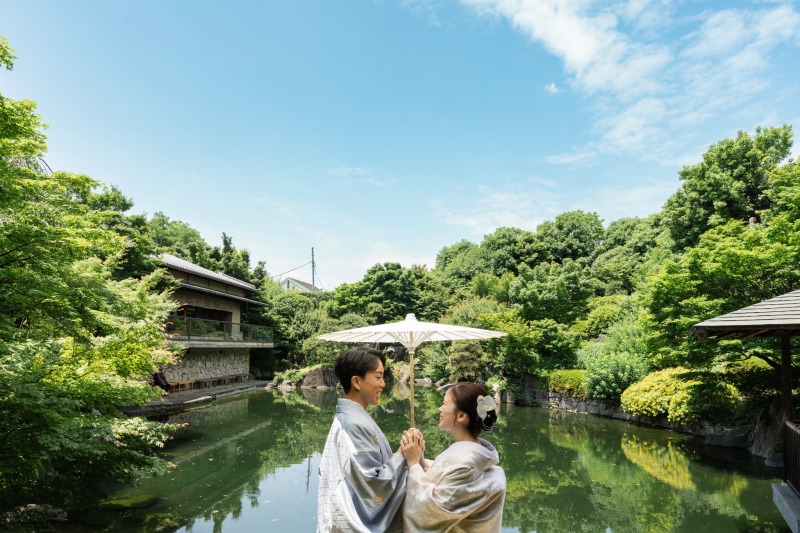 【和装ロケーションプラン】目白庭園
