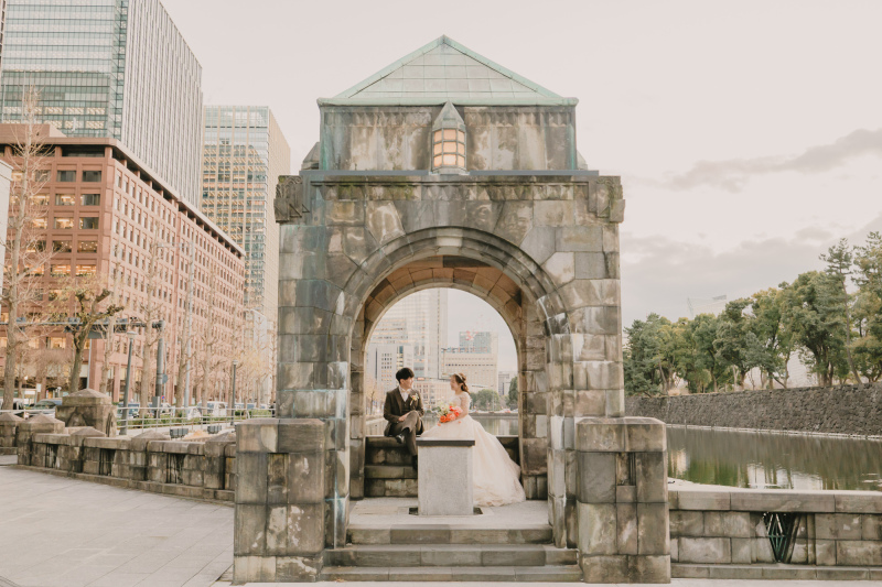 東京駅&times;対称美ショット