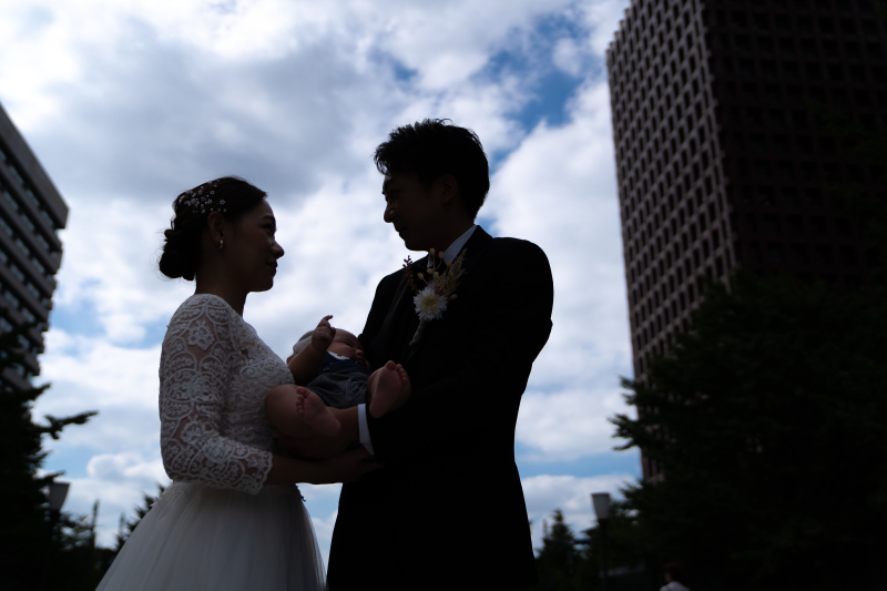 シルエット撮影