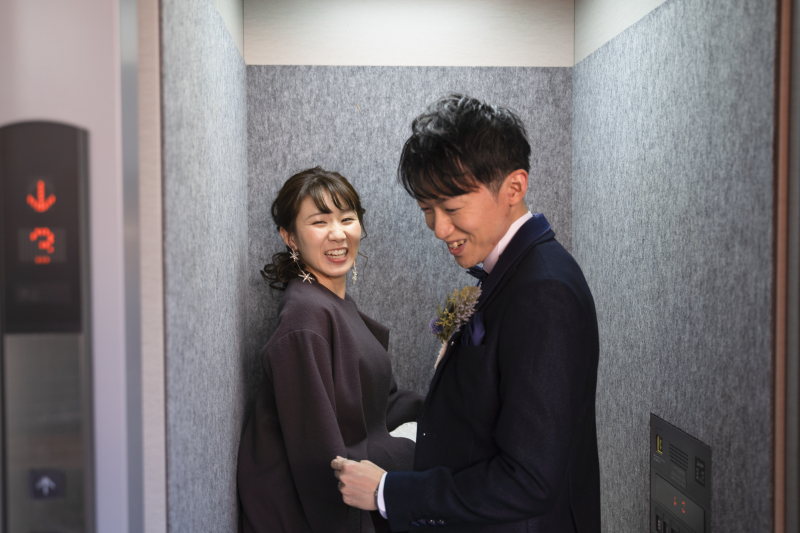 出発前の一コマ