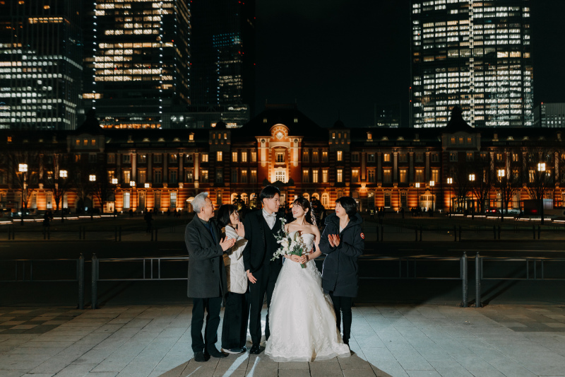 ご家族に見守られる特別な瞬間