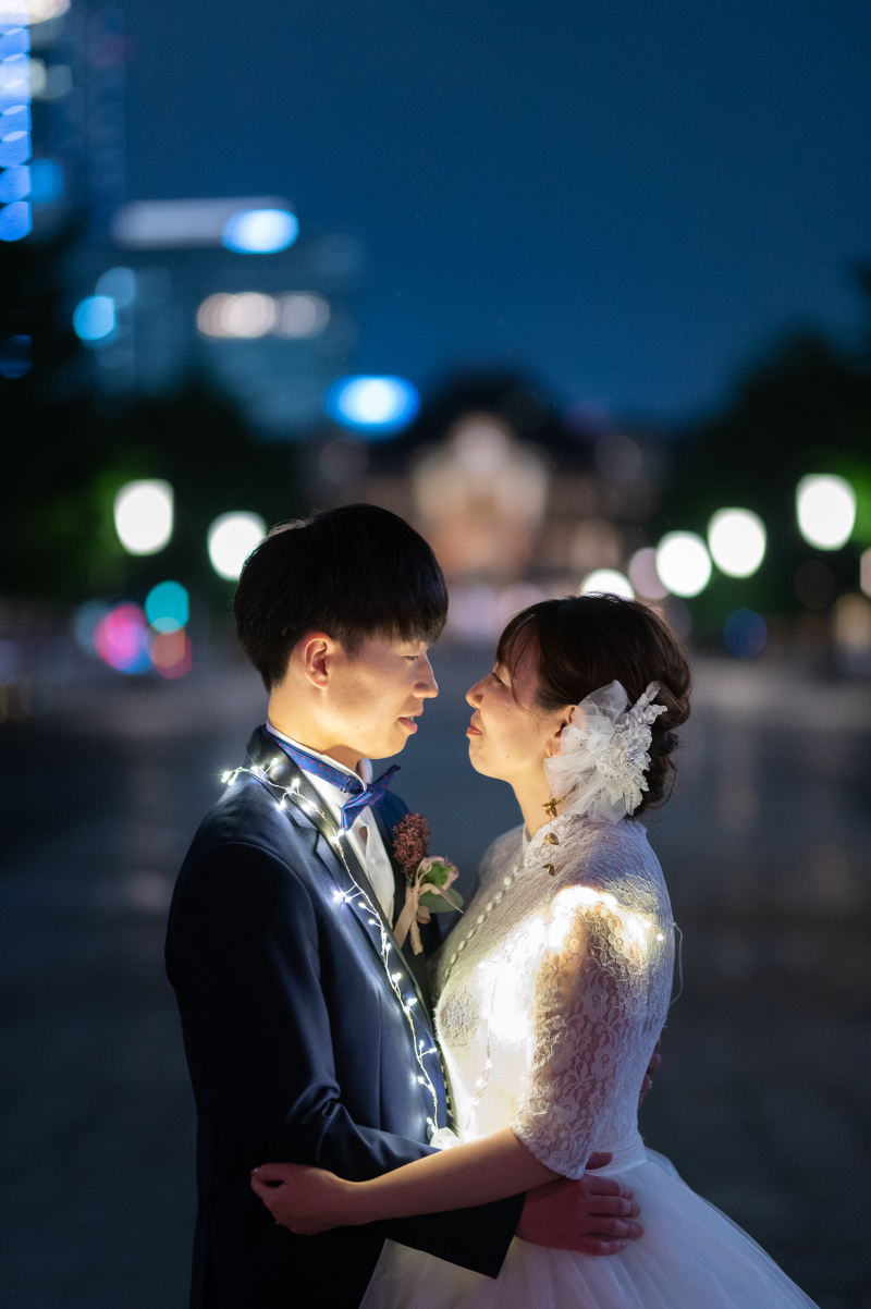 ラストはお二人のお小物を使って