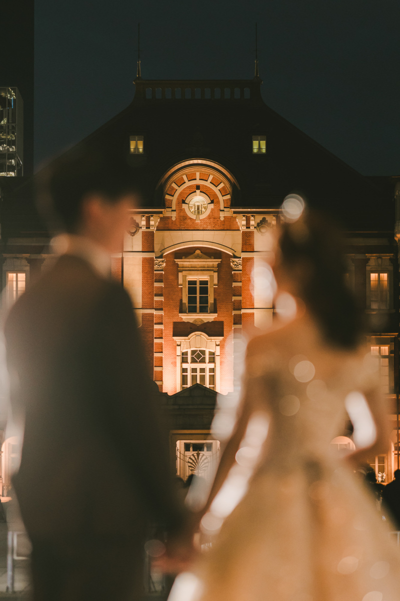 東京駅&times;幻想ナイトシルエット
