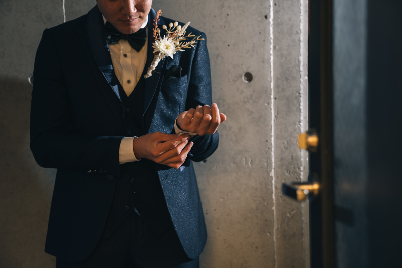 ご新郎さまソロ撮影