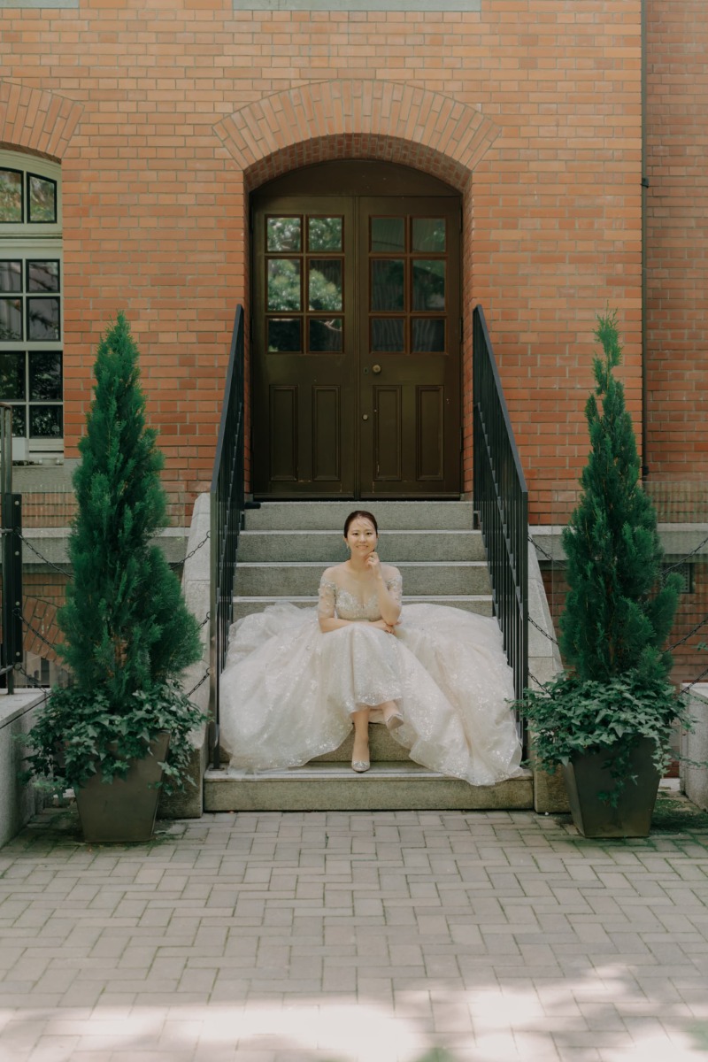 花嫁ソロポートレート