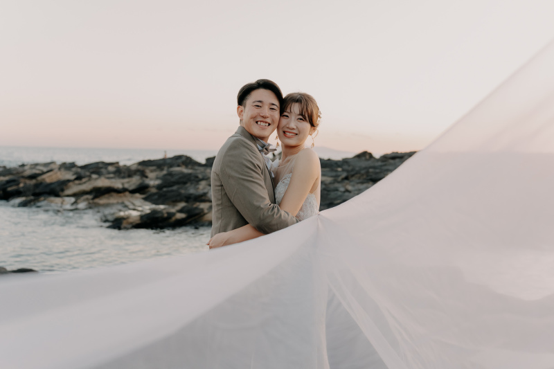 ベールで魅せるロマン感