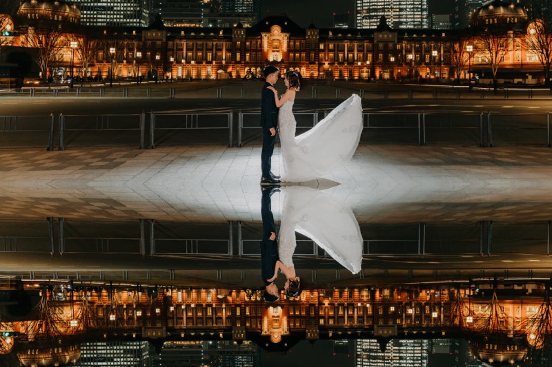 【フォトウェディング】東京駅