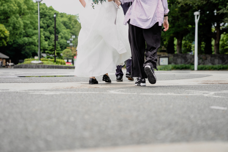 代々木公園到着