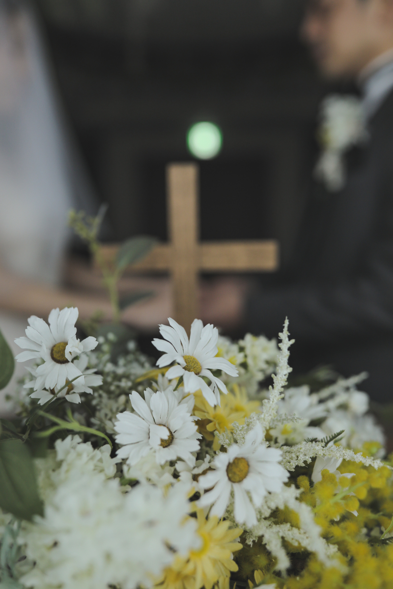 ナチュラルな可愛らしいチャペル