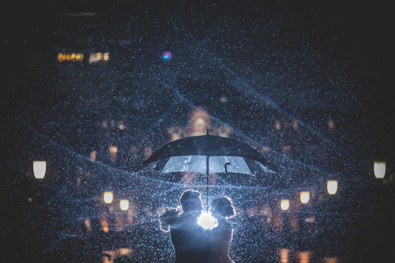 雨でもフォトジェニックなロケーション