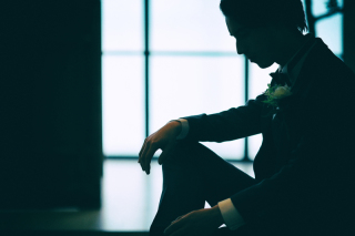 新郎ヘアセット