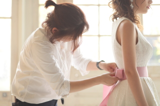 新婦ヘアメイク