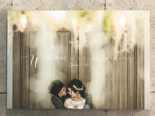 ウェルカムボード(キャンパス)/サイズ：F10(455×530mm)