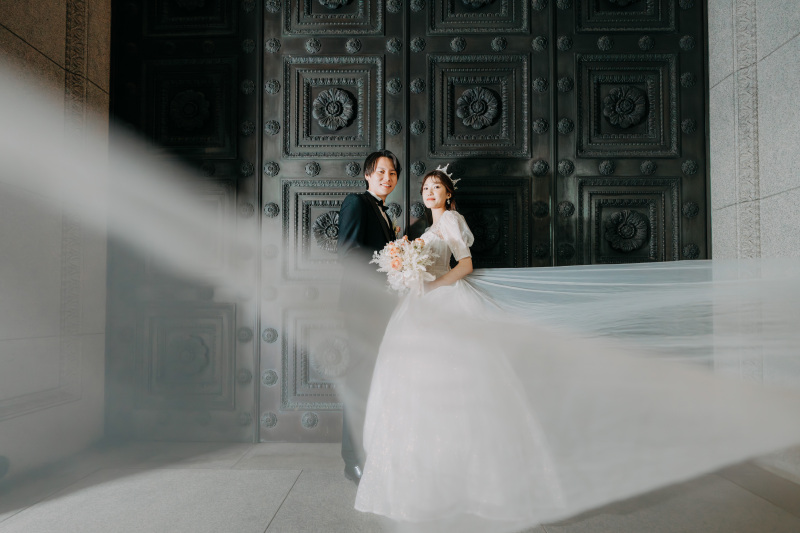 韓国ドレスでフォトウェディング|BEREL東京 _歴史的建造物で撮影できる