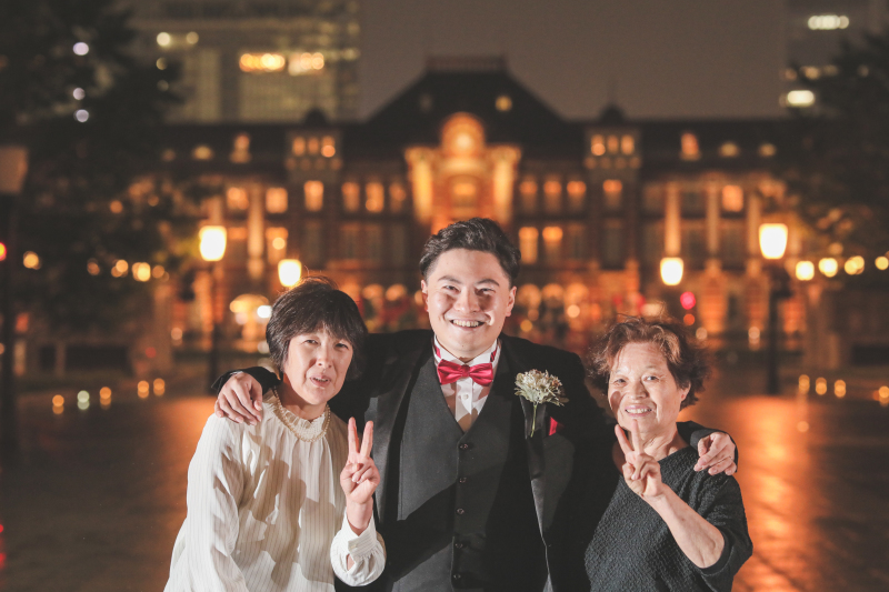 韓国ドレスでフォトウェディング|BEREL東京 _家族・友人を撮影に呼べる