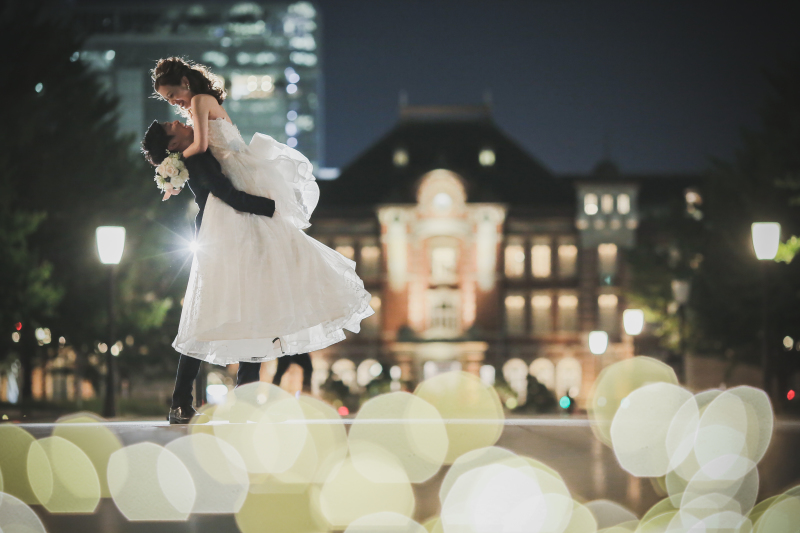 韓国ドレスでフォトウェディング|BEREL東京 _歴史的建造物で撮影できる