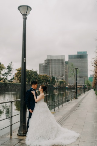 韓国ドレスでフォトウェディング｜BEREL東京 _【東京駅】昼撮影