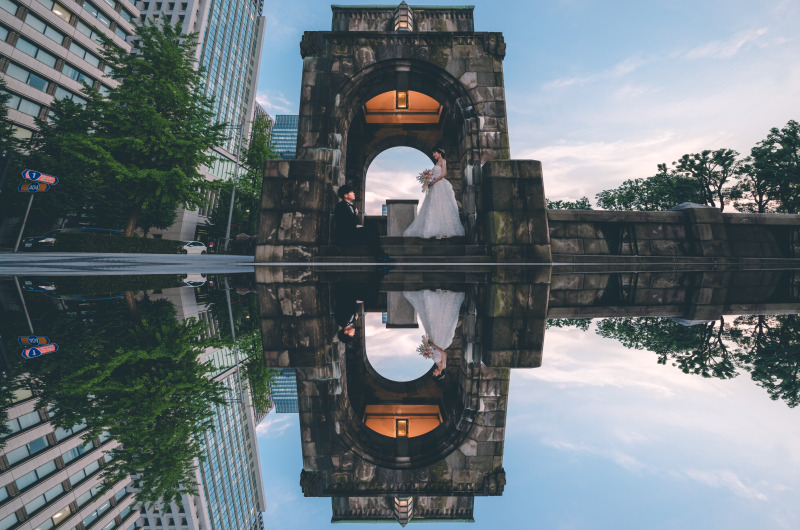 韓国ドレスでフォトウェディング|BEREL東京 _歴史的建造物で撮影できる