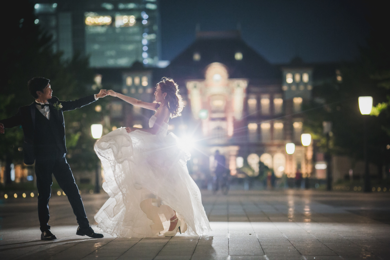 Shall we dance??~東京駅ナイトロケーション撮影~