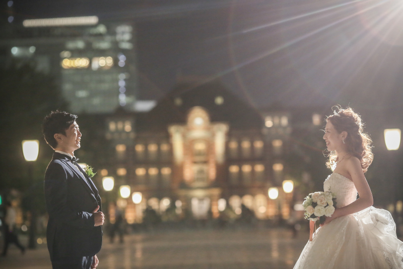 向き合うお二人