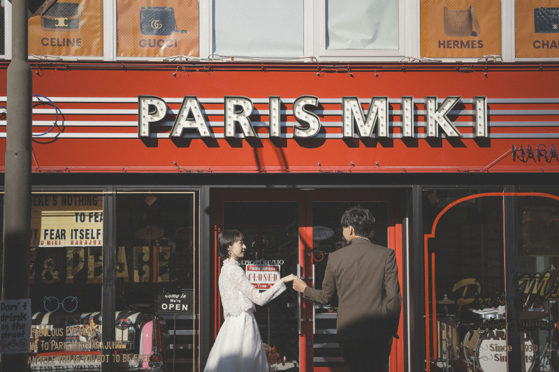 韓国ドレスでフォトウェディング|BEREL東京 _人気スポットで撮影できる