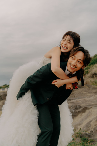 韓国ドレスでフォトウェディング｜BEREL東京 _【城ヶ島】ラスティック