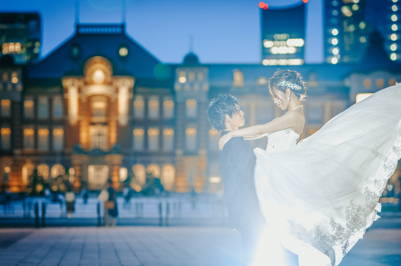 【東京半日フォト&ムービーツアー】チャペル〜グリーンプラン データ200カット以上