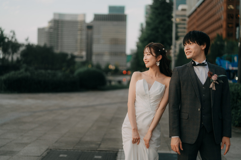 【Photorait限定!豪華2大特典付】東京駅昼撮影*無料で結婚式で使えるオープニングムービーが付いてくる!!