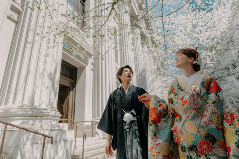 【NEW】新作和装プラン! 全てコミコミ ★ ロケで和装撮影&オープニングムービー付!