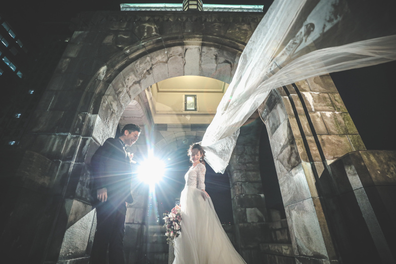 【東京駅ナイトフォト】*データ100カット*東京駅周辺ロケ撮影で「フォトアルバム付き」のスタンダードプラン☆