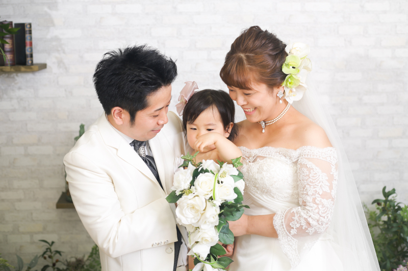 家族ショット。