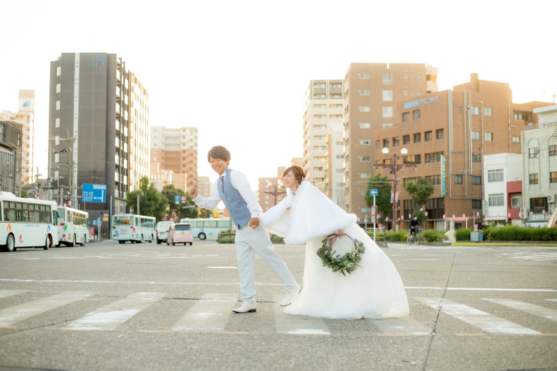 横断歩道ショット