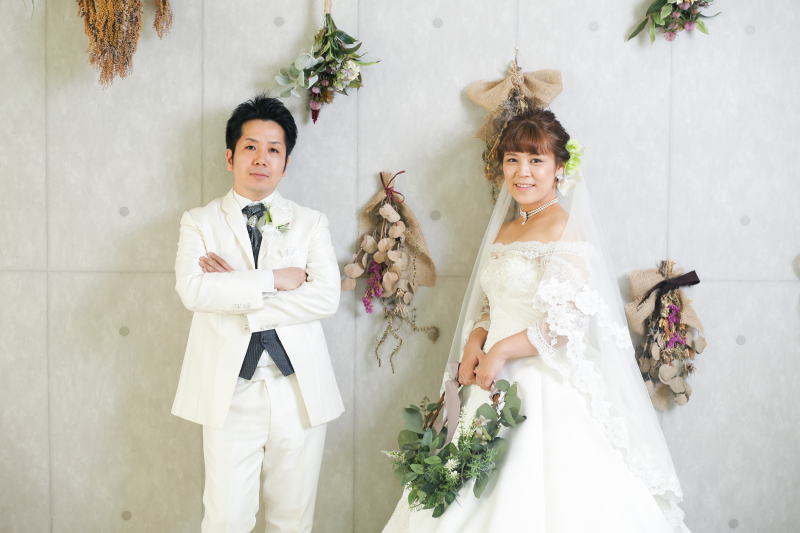 手作りスワッグ。