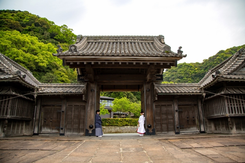 仙巌園1周の旅、スタート♪